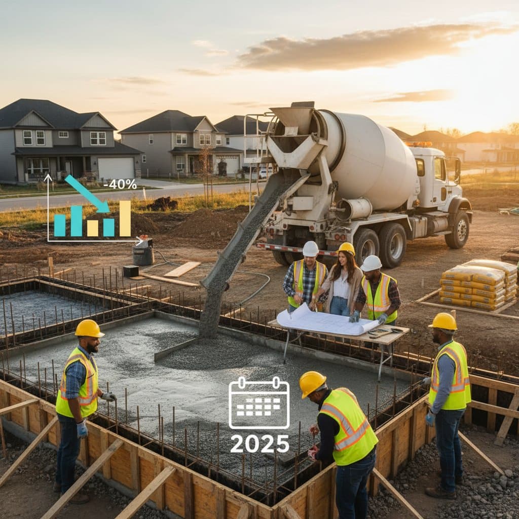 Image for 40% Concrete Price Drop Makes Foundation Repairs Affordable