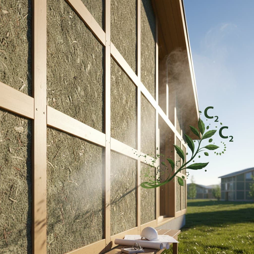 Image for Hempcrete Walls Breathe and Lock Away Carbon