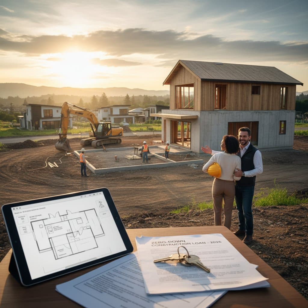Featured image for Zero-Down Construction Loans Now Cover Land and Build