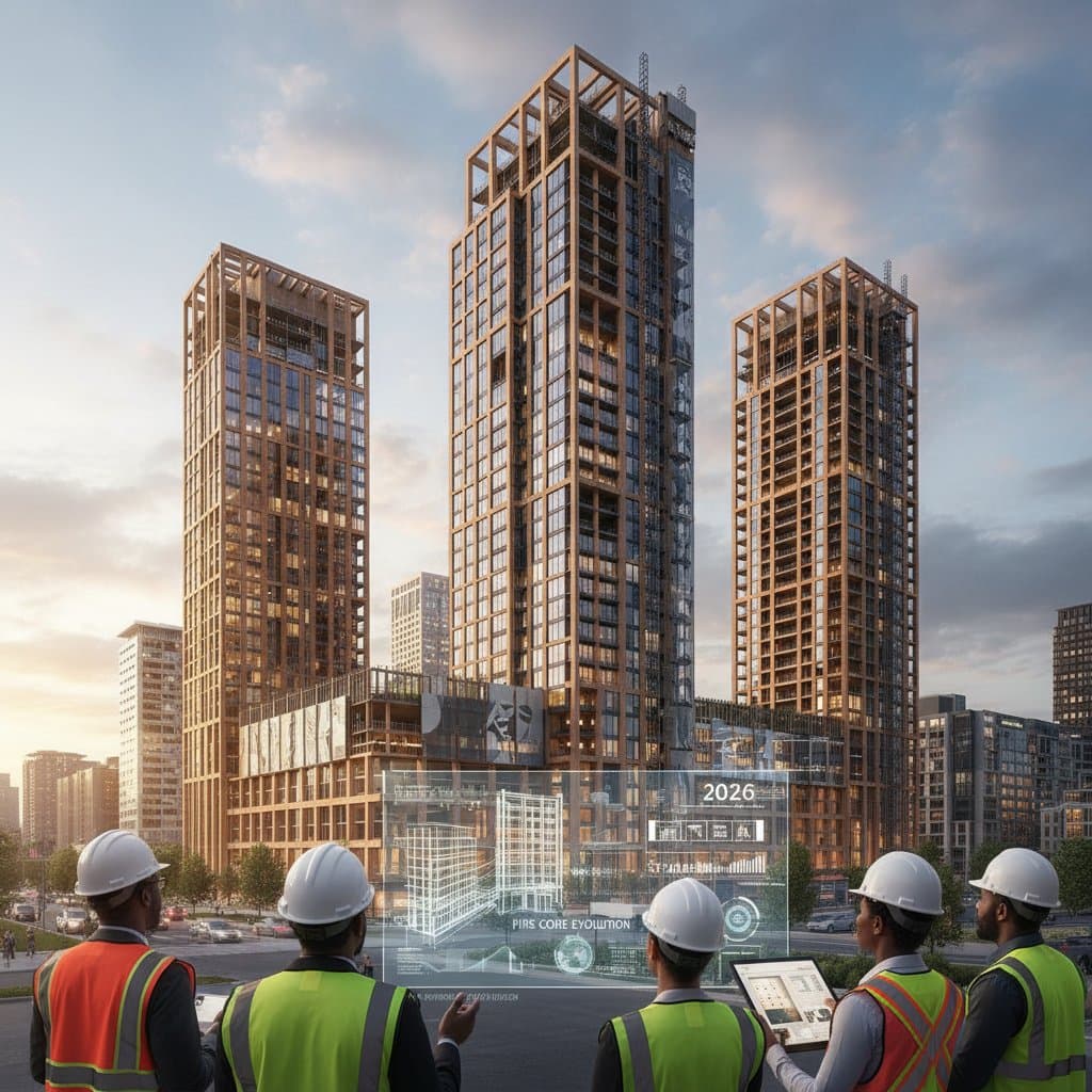 Featured image for Mass Timber Towers Face 2026 Fire Code Overhaul