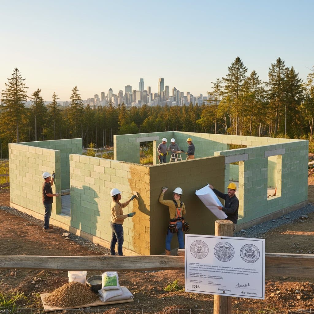 Featured image for Hempcrete Gains Official Building Permits Nationwide