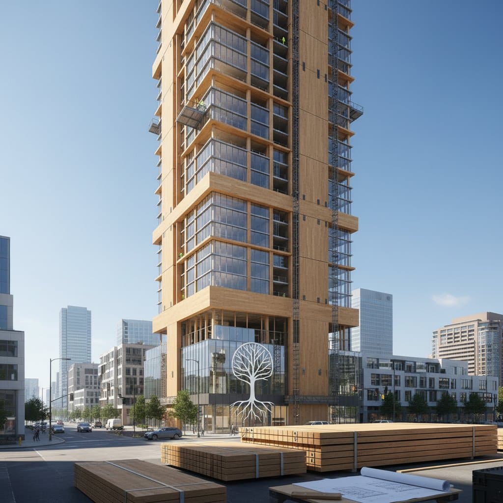 Image for Mass Timber Buildings Now Reach 18 Stories High