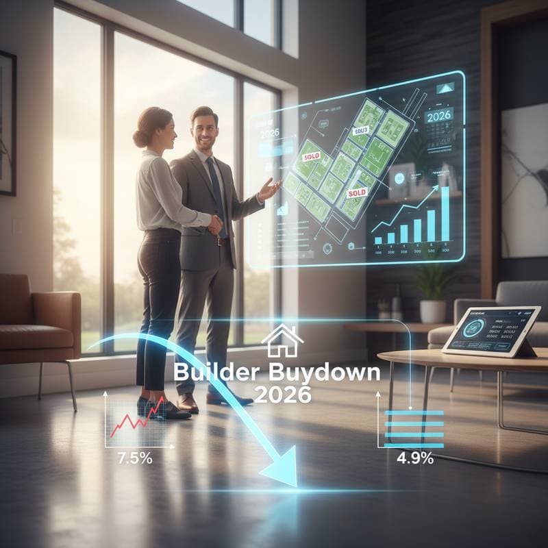 Featured image for Builder Buydowns Lower Your Rate for Years