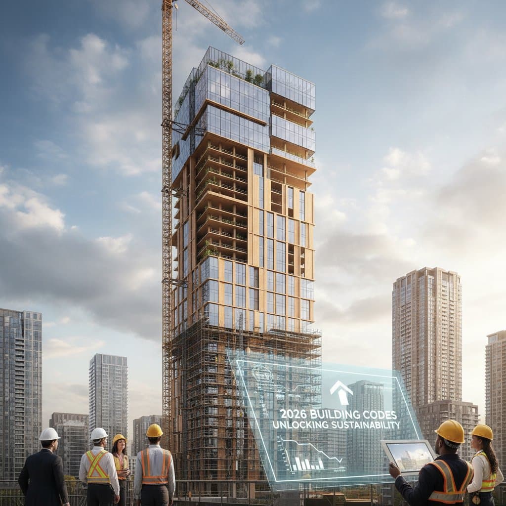 Featured image for Mass Timber Towers: 2026 Codes Unlock Costs & Gains