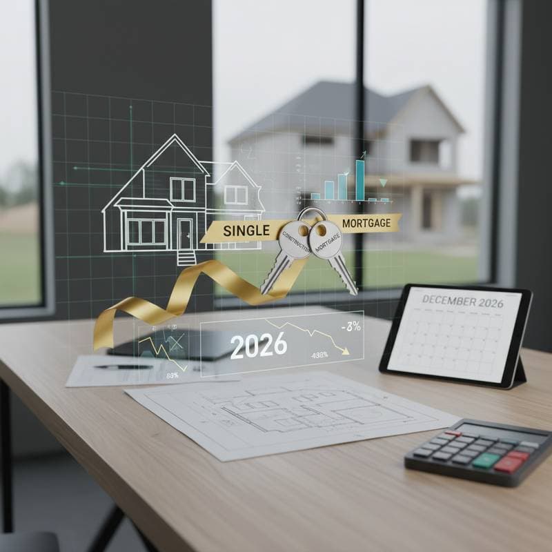 Featured image for One Loan That Covers Construction and Your Mortgage