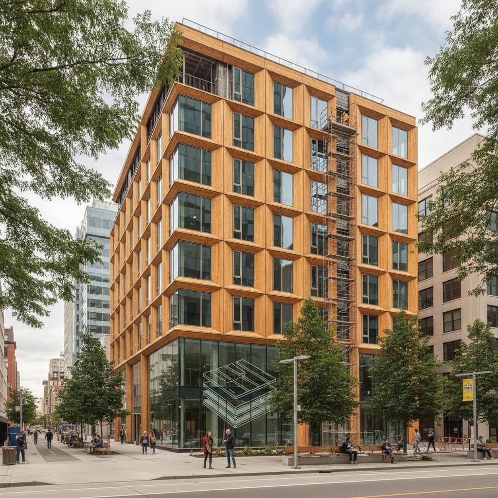 Featured image for Why Mass Timber Is Fueling the 8-Story Building Boom