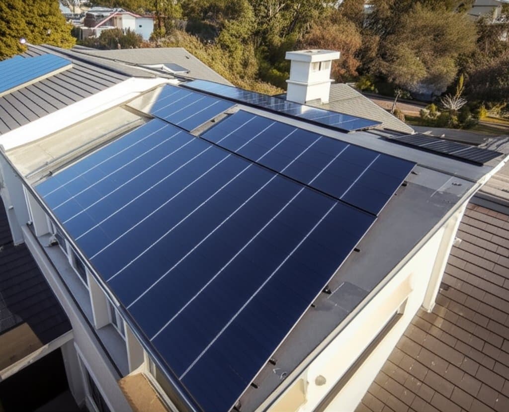 Featured image for Solar Shingles Now Cost Less Than Roof Plus Panels