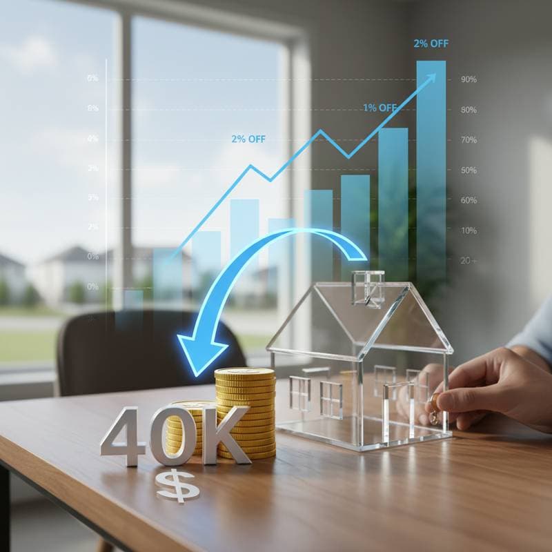 Image for How a 2-1 Buydown Could Save You $40K on Your Mortgage