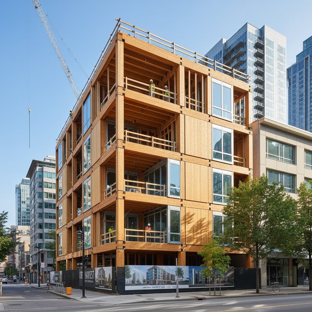 Image for Mass Timber Brings Natural Warmth to City Mid-Rises
