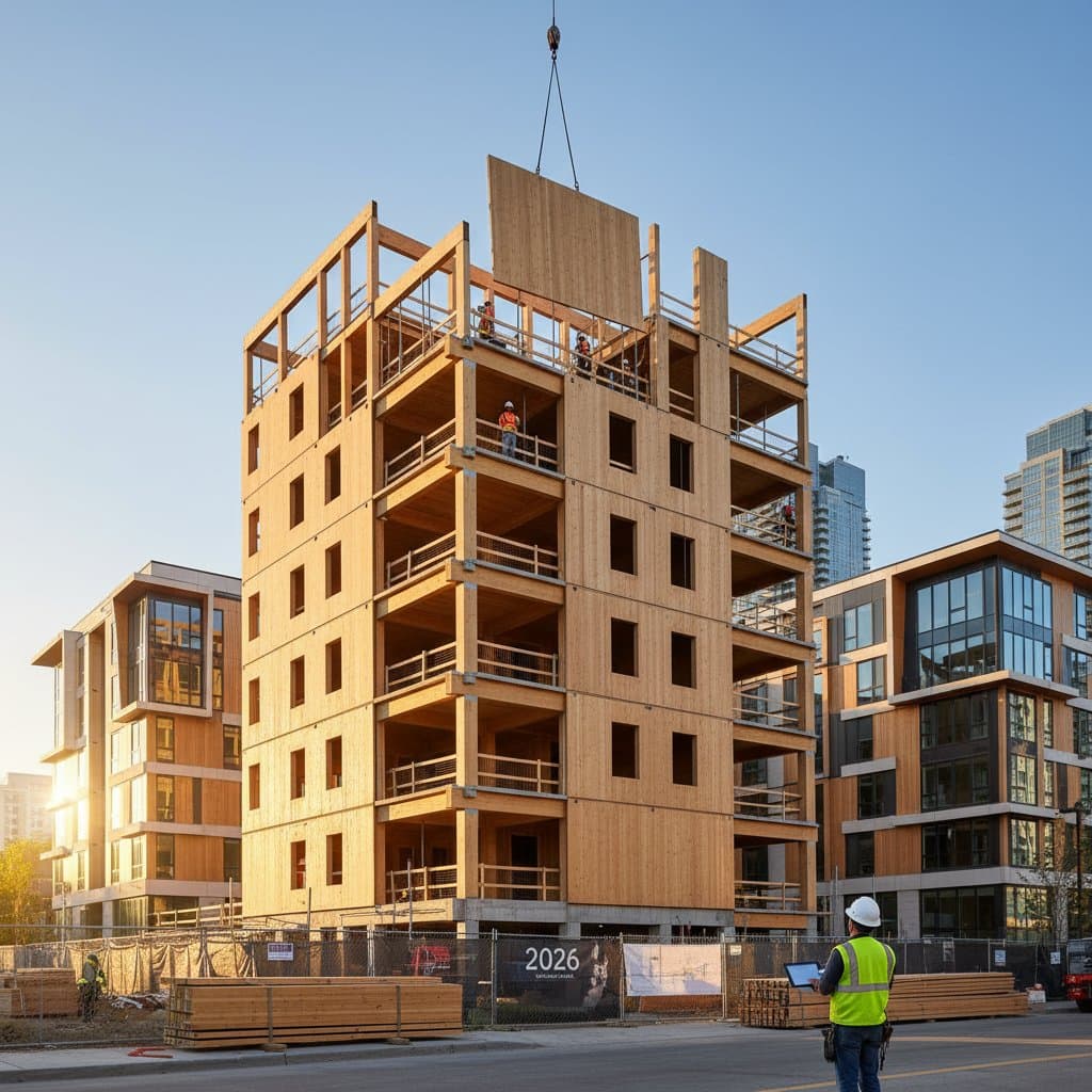 Image for Mass Timber Costs Drop as 2026 Codes Shift Building