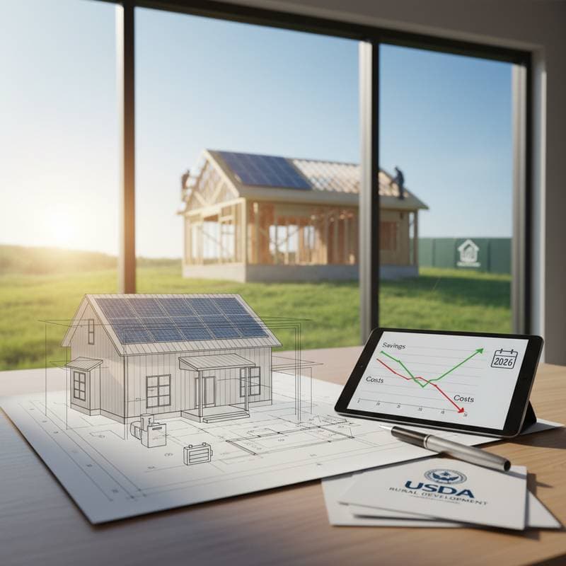 Image for USDA Loans Now Cover Solar in New Construction