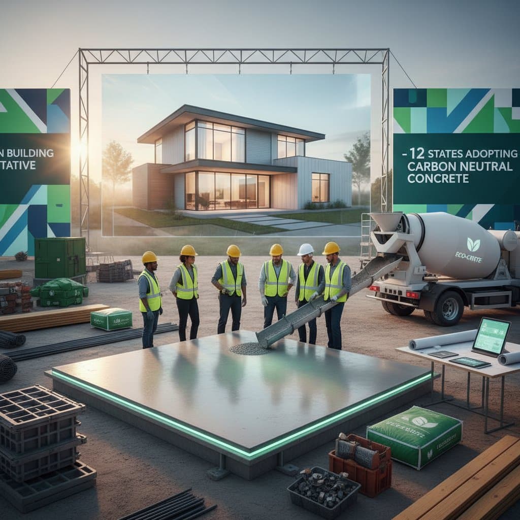 Featured image for 12 States Now Require Carbon-Neutral Concrete